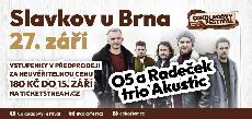 �okofestival oko�en� akustick� koncert kapely O5 a Rade�ek